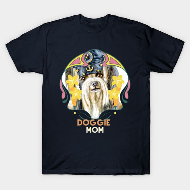 Doggie Mom T-Shirt by PersianFMts